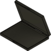 Secure ESD IC Component Box MC-1135C with hinged design for advanced static protection during storage and transport