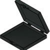 Secure ESD IC Component Box MC-1410C with hinged design for reliable static protection during storage and handling.