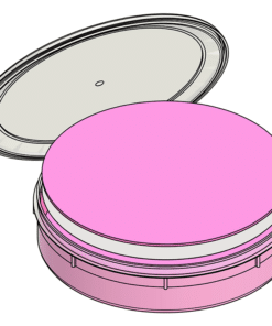 Alternative view of MC-298WPS : Complete Wafer Jar Assembly for 298MM (12")