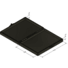 MC-803C Hinged Conductive ESD Box, 0.50 × 2.56 × 3.50 inches - Image 2