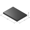 Conductive ESD Foam MC-803CFF used for static protection in packaging and storage.