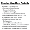 MC-846C : Hinged Conductive Box 0.75" x 2.56" x 3.5" - Image 3