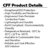 MC-803CFF : Conductive Closed Cell Cushion Foam .25" x 2.56" x 3.50" - Image 3