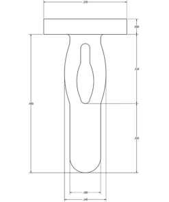 Alternative view of MC-4000GREEN : Green Nylon Needle Pin