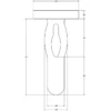MC-4000WHITE : White Nylon Needle Pin - Image 2