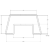 9.5 in. Clear-Blue Antistatic Shipping Tube | MC-600HAS-95 - Image 2