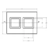 MC-76301 Conductive Tray Insert for 28mm x 28mm QFP - Image 2