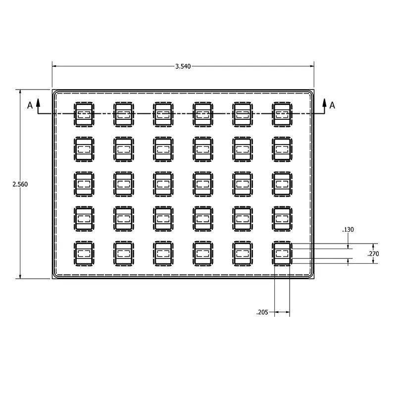 MC-76330 Conductive Tray Insert for 8 Lead SOIC - Image 2