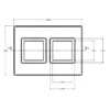 MC-76332 Conductive Tray Insert for 132 Lead CQFP - Image 2