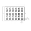 MC-76337 Conductive Tray Insert for 16 Lead TSSOP - Image 2