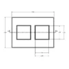 MC-76500 Conductive Tray Insert for 29mm x 29mm BGA – Durable and reusable ESD packaging solution. - Image 2