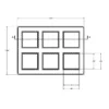 MC-76505 Conductive Tray Insert for 21mm x 21mm BGA - Image 2