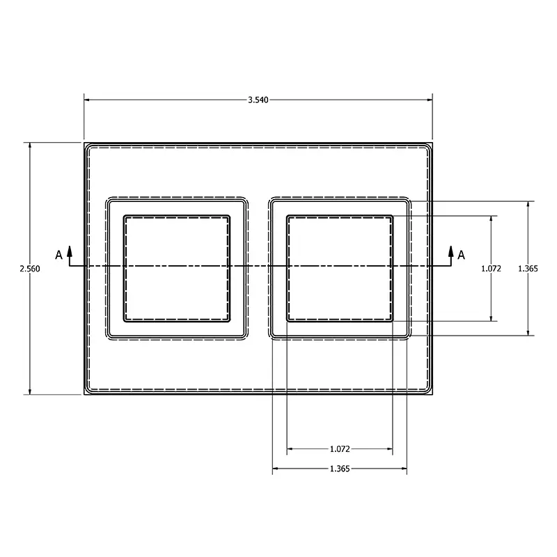 MC-76509 Conductive Tray Insert for 32mm x 32mm x 3.4mm PQFP - Image 2