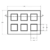 MC-76511 Conductive Tray Insert for 17mm x 17mm BGA - Image 2