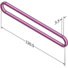 Antistatic Rubber Band MC-ASRB2 used for ESD protection in sensitive environments.
