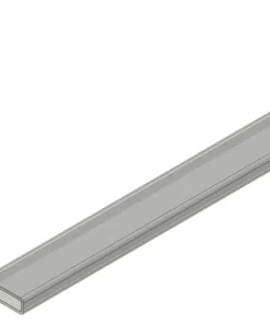 Antistatic Shipping Tube MC-1820LCC/AS for 18-20 lead LCC devices, providing ESD protection during transit.