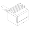 MC-2596BEP : 400 Mi Black End Plug (Copy) - Image 3