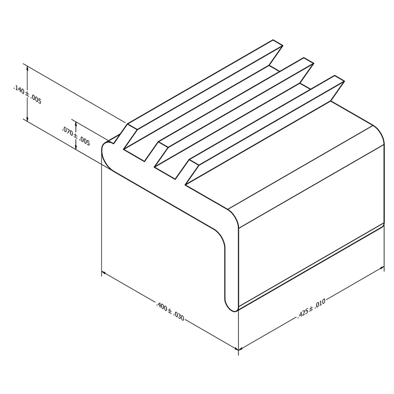 MC-2596BEP : 400 Mi Black End Plug (Copy) - Image 3