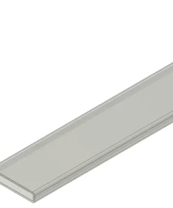 Antistatic Shipping Tube MC-44LCC/AS for 44 lead LCC devices, offering ESD protection and secure transport.