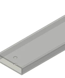 Antistatic Shipping Tube MC-68PLCC/AS for 68 lead PLCC devices, providing secure ESD protection during transport.