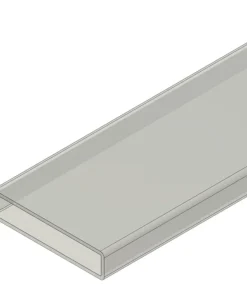 Antistatic Shipping Tube MC-84PLCC/AS for 84 lead PLCC devices, providing secure ESD protection.