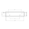 Antistatic Shipping Tube MC-0475-91/AS – SOP / TSOP / TSSOP - Image 2