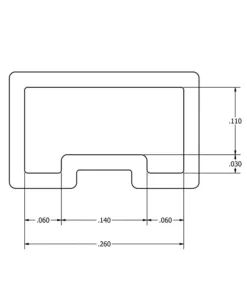 MC-0587SOIC/AS 8 Pin SOIC Anti Static Plastic IC Shipping Tubes - Image 2