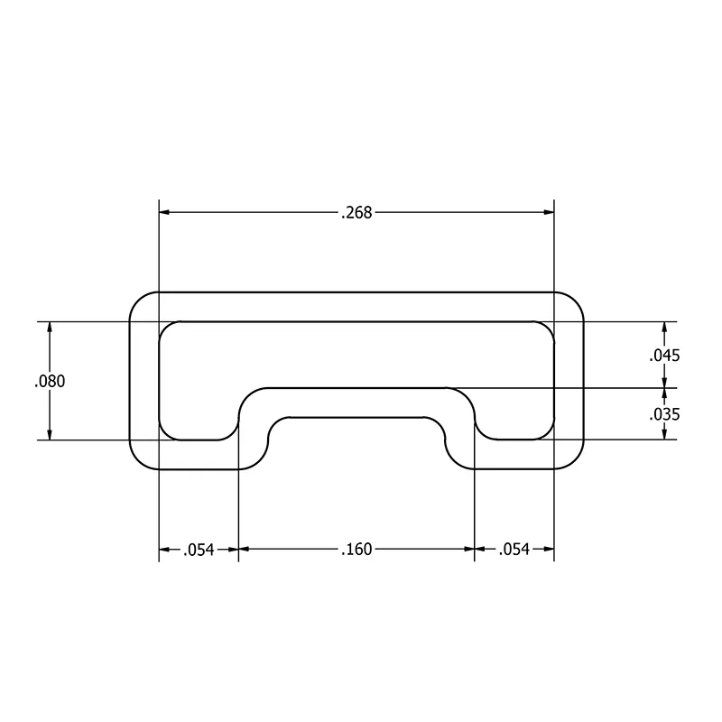 MC-0606TSSOP95 4.4mm TSSOP Anti Static Plastic IC Shipping Tubes - Image 2