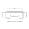 Antistatic Shipping Tube MC-0606TSSOP/AS for Reliable ESD Protection