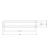 Antistatic Shipping Tube MC-10QFN/AS – 10 mm QFN - Image 2