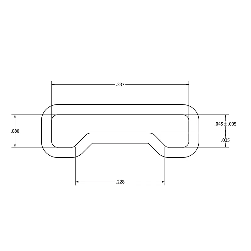MC-220TSSOP/AS 220 Mil TSSOP Anti Static Plastic IC Shipping Tubes - Image 2