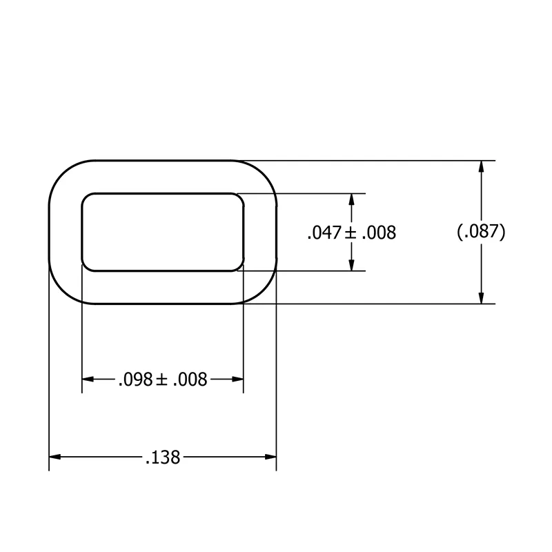 MC-2QFN/AS 2x2 QFN Anti Static Plastic IC Shipping Tubes - Image 2
