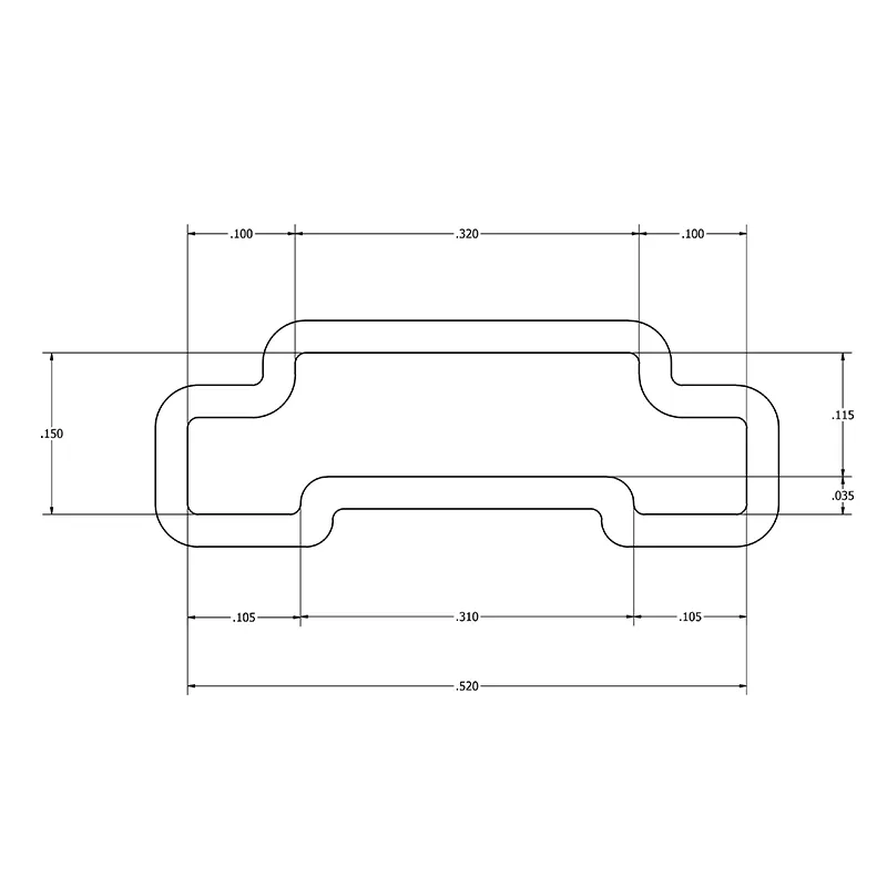 MC-300SOIC/AS 300 Mil SOIC Anti Static Plastic IC Shipping Tubes - Image 2