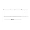 Antistatic Shipping Tube MC-32PLCC/AS – 32 Lead PLCC - Image 2