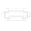 MC-450SOP/AS 450 Mil; 32 Lead SOP Anti Static Plastic IC Shipping Tubes - Image 2