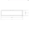 Antistatic Shipping Tube MC-68PLCC/AS – 68 Lead PLCC - Image 2