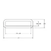 Antistatic Shipping Tube MC-6QFN/AS – 6 mm QFN - Image 2