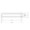 Antistatic Shipping Tube MC-9QFN/AS – 9 mm QFN - Image 2