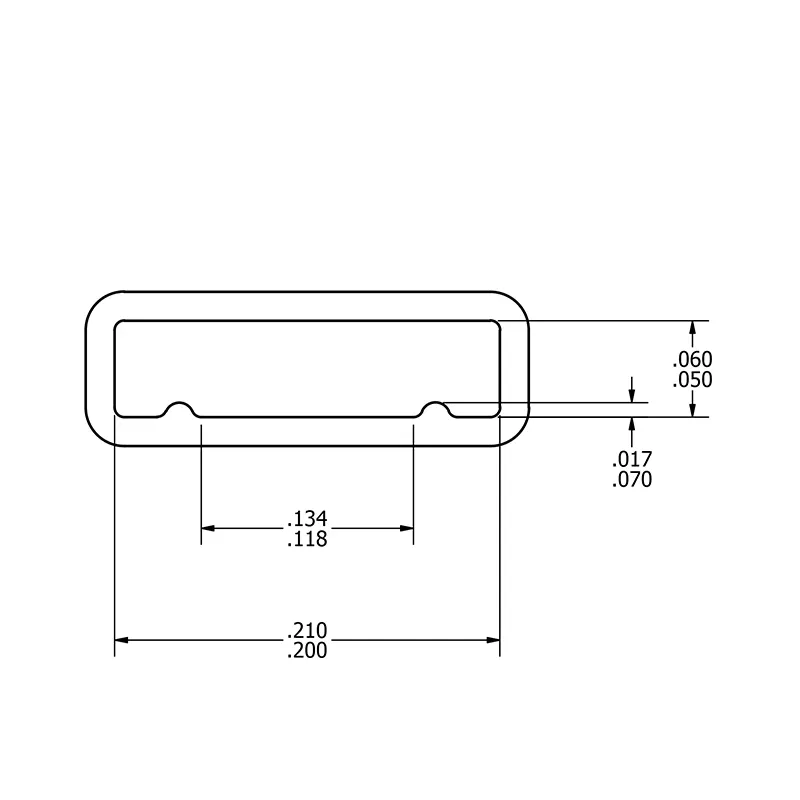 MC-MNSOIC/AS Mini SOIC Anti Static Plastic IC Shipping Tubes - Image 2