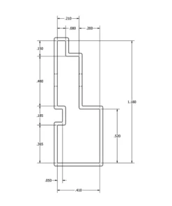 Alternative view of MC-TO226/AS TO-220 Anti Static Plastic IC Shipping Tubes