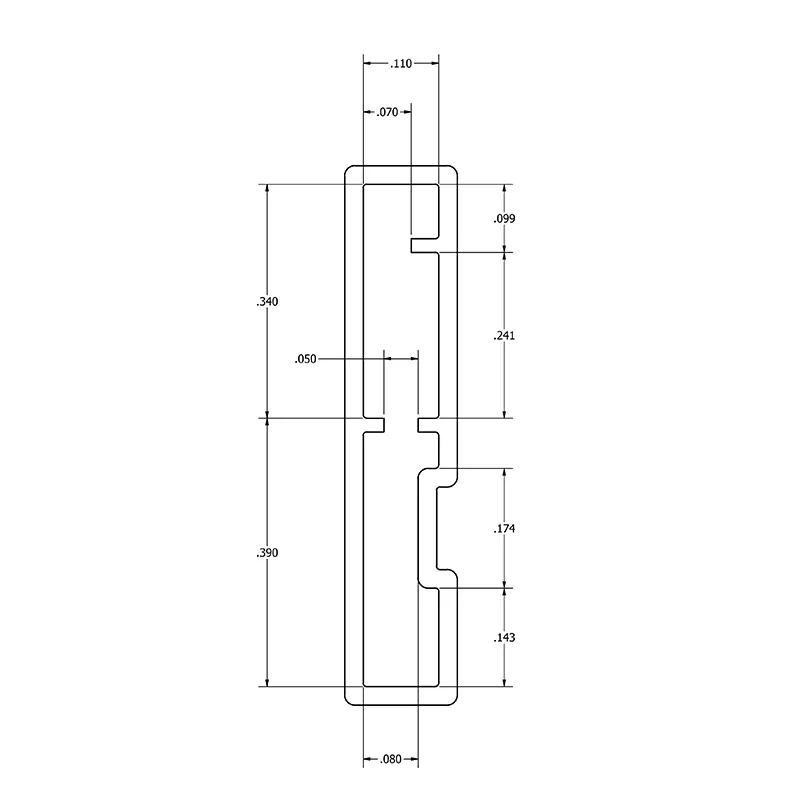 MC-TO251/AS TO-251 Anti Static Plastic IC Shipping Tubes - Image 2