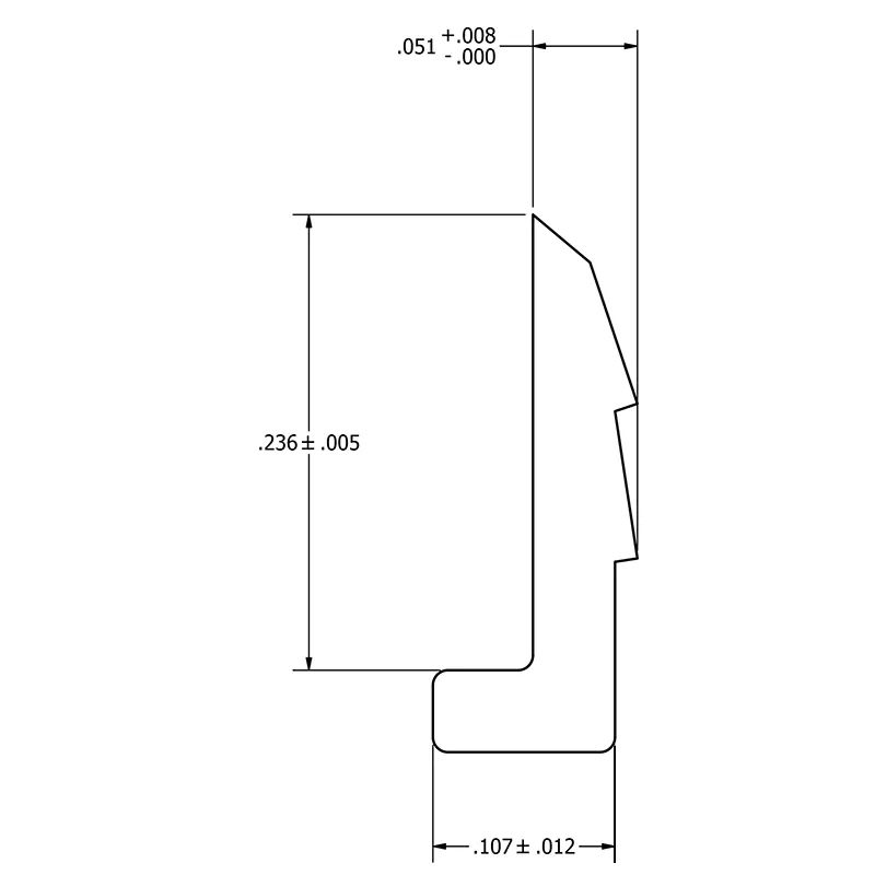 MC-MSOPBEP : Mini SOP Black End Plug - Image 2