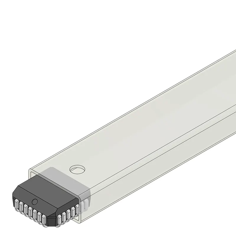 PLCC and LCC antistatic IC shipping tubes