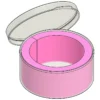 MC-503SW : Complete Wafer Jar Assembly for 5" Wafers 3.0" Deep (Open-Cell Polyurethane Foam) - Image 3