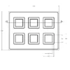 MC-76201 Conductive Tray Insert for 19mm x 19mm PQFP - Image 2