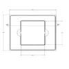 MC-76216 Conductive Tray Insert for CCGA Carrier - Image 2