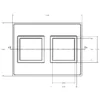 MC-76312 Conductive Tray Insert for 40mm x 40mm QFP - Image 2