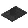 MC-76410 Conductive Tray Insert for 7mm x 7mm QFP – Durable and reusable ESD packaging solution.