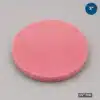3 Inch Soft Wafer Cushion Foam Disc manufactured from pink open-cell antistatic foam for semiconductor wafer packaging
