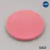 4 Inch Soft Wafer Cushion Foam Disc manufactured from pink open-cell antistatic foam for semiconductor wafer packaging